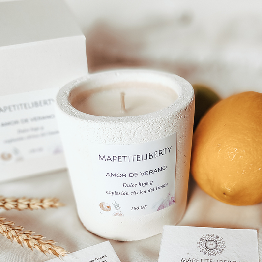 Velas personalizadas para MAPETITELIBERTY