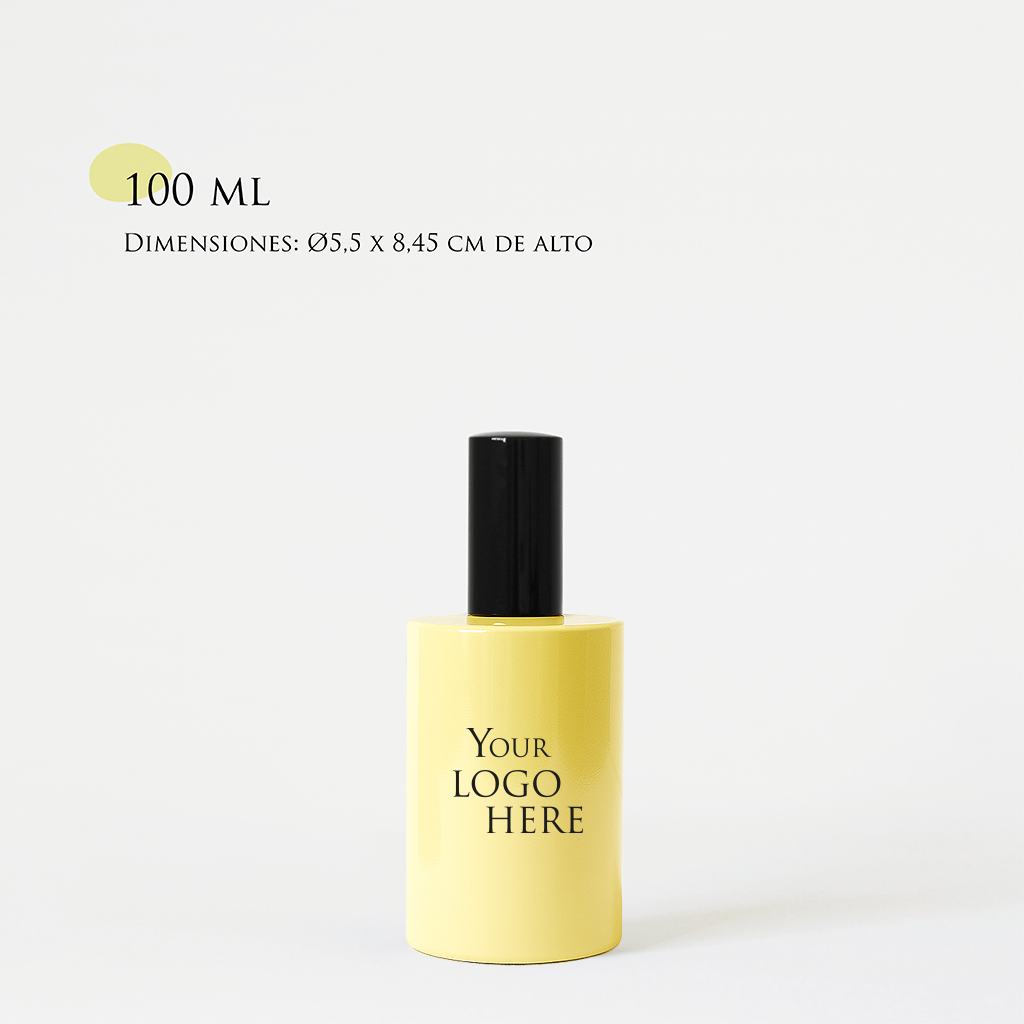 Home Spray personalizado | 100 ml | Vaso de cristal tintado + impresión logo/diseño