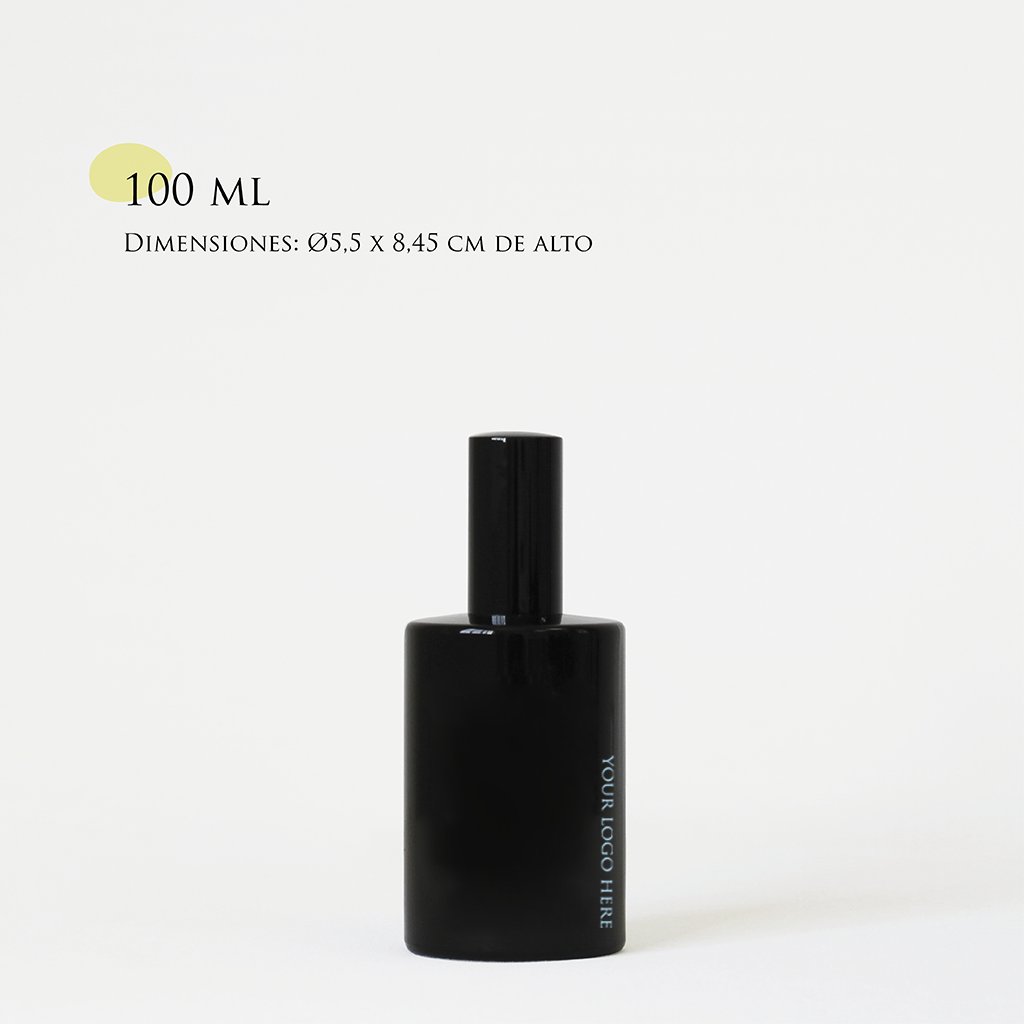 Home Spray personalizado | 100 ml | Vaso de cristal tintado + impresión logo/diseño