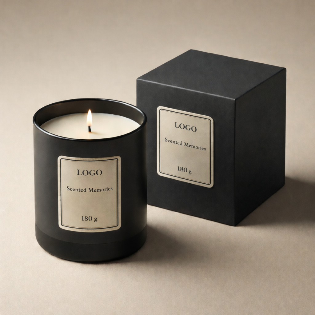 Vela personalizada 180g memora parfum